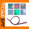 10-Pack Miniature Railway Train LED Street Lights