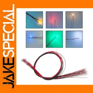 10-Pack Miniature Railway Train LED Street Lights