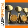 SG Series Gold Locking Guitar Tuners Set