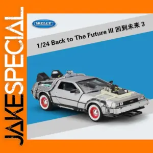 1/24 Scale Diecast DeLorean Model Car