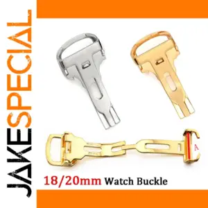 18mm 20mm Stainless Steel Watch Buckle for Leather Straps