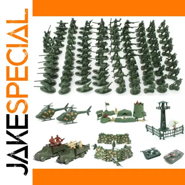 German Army Base Accessories Building Block Set