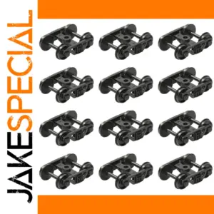 12pcs HO Scale 1:87 Bearing Truck Set