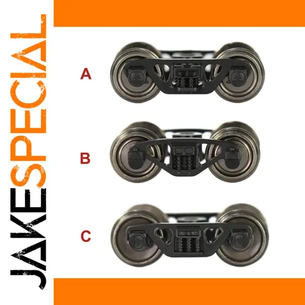 4pcs HO Scale Metal Wheels for Model Trains