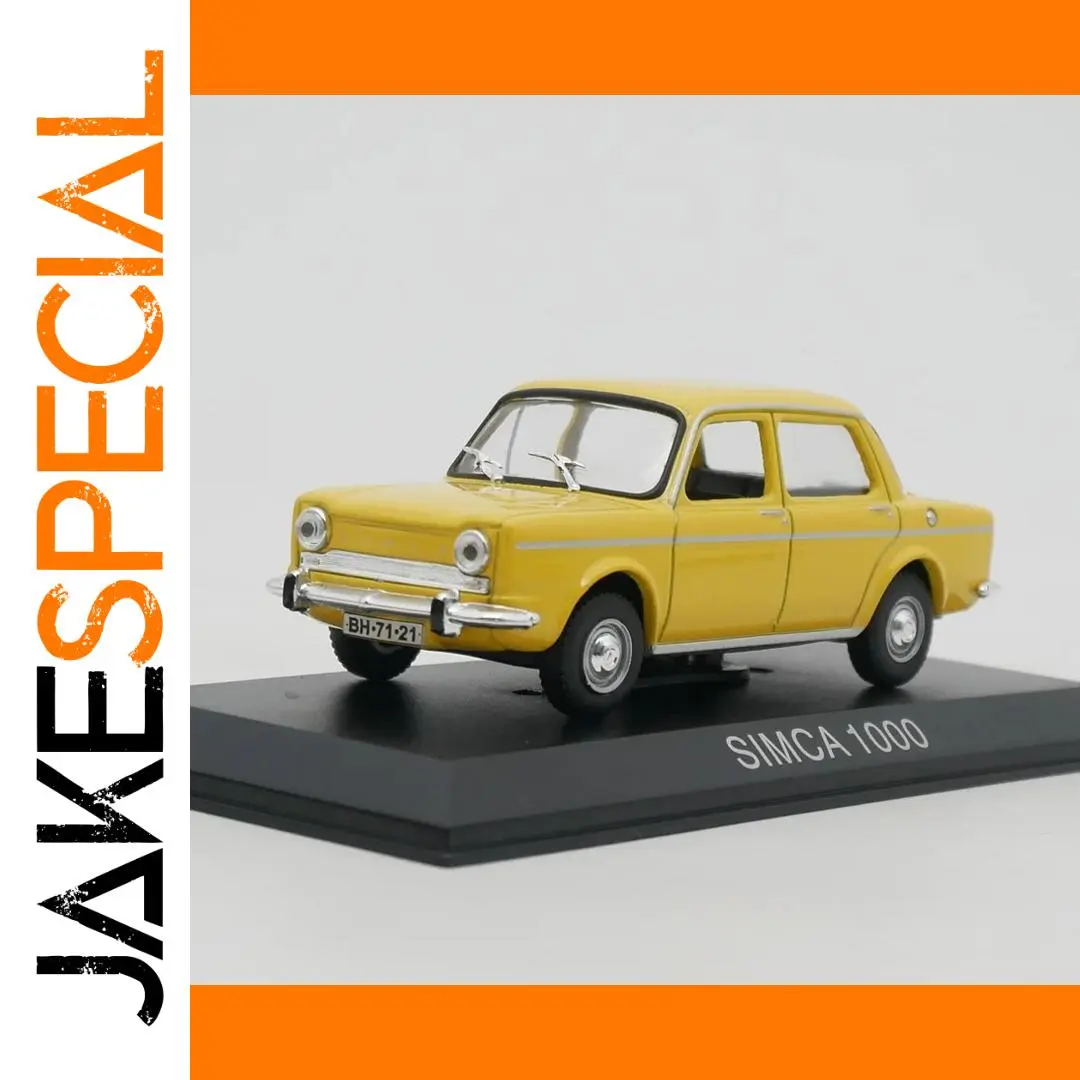 IXO 1:43 Simca 1000 Diecast Car Model 1 IXO 1:43 Simca 1000 Diecast Car Model