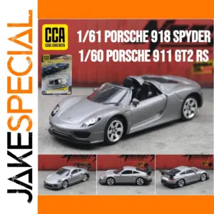 1/64 Scale Porsche 918 Spyder & 911 GT2 RS Model
