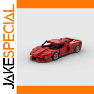 MOC Enzo Supercar Building Blocks Set 278pcs