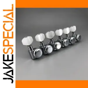 6-Pack Right Hand Guitar Locking Tuners M6