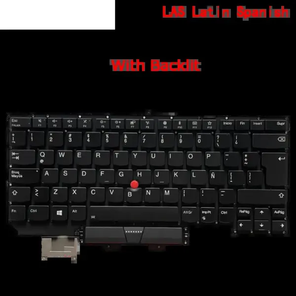 Backlit Keyboard for Lenovo ThinkPad X1 Carbon 5th Gen - Image 6