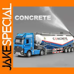 1:24 Diecast Mud Pump Truck with Sound Light