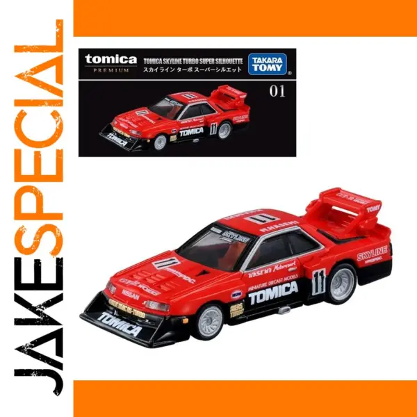 Tomica Skyline Turbo Super Silhouette Model Car