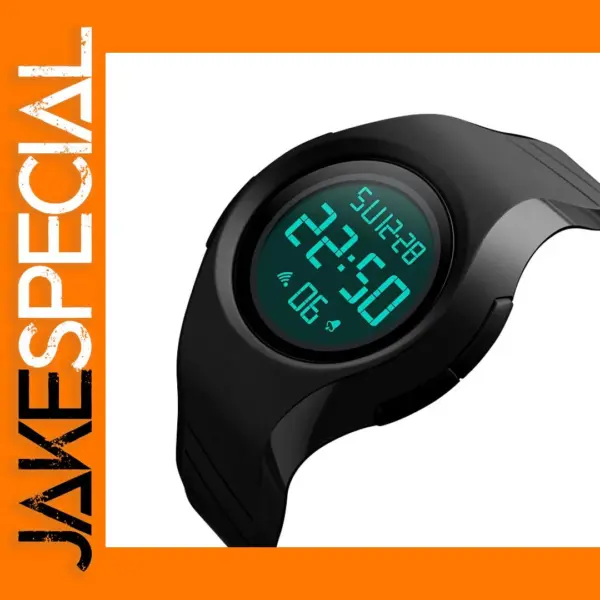 Sport Digital Watch for Men 5Bar Waterproof