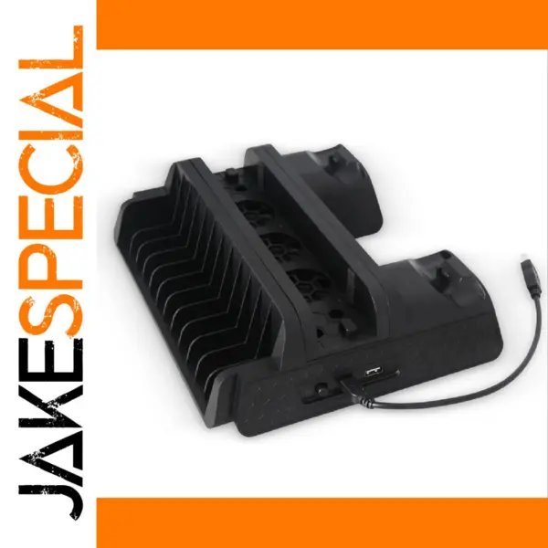 Multi-Functional Cooling Stand for PS4 Consoles