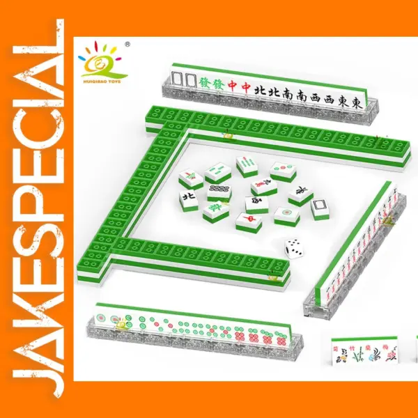 292PCS Mahjong Micro Building Blocks Set