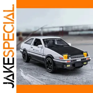 1/36 Diecast AE86 Sports Car Model with Lights