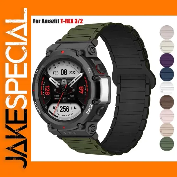 Silicone Magnetic Strap for Amazfit T-rex Series