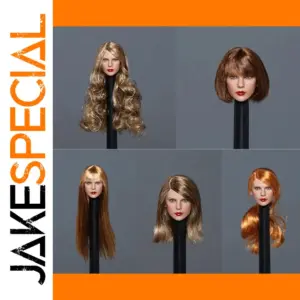 Taylor Swift 1:6 Scale Head Sculpt for Dolls