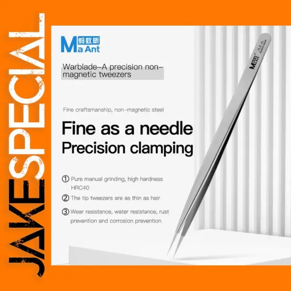 Precision Non-magnetic Tweezers for Repairs