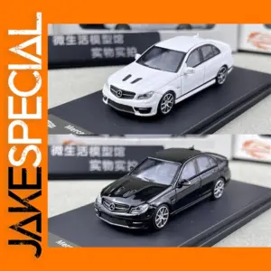 Diecast 1:64 Benz C63 W204 507 Model Car