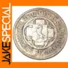 1865 Silver Plated 5 Francs Coin Replica