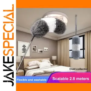 Extendable Microfiber Feather Duster 110 Inch