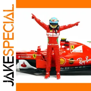 1:18 Scale Resin Racing Driver Figure Model