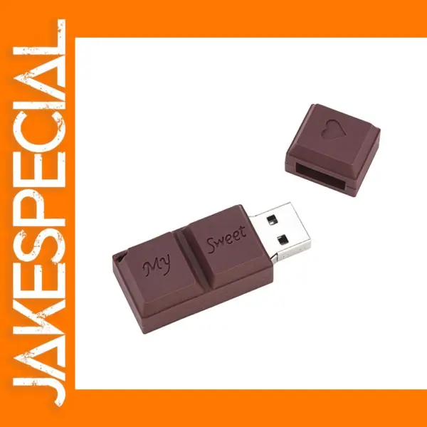 Cartoon Chocolate USB Flash Drive 64GB