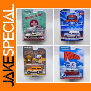 1:64 Scale Diecast Vintage Car Model Set