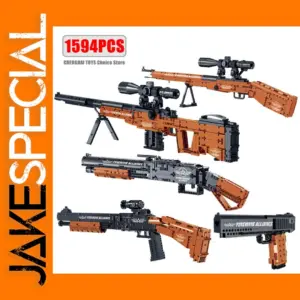 Military Gun Building Blocks Model Set