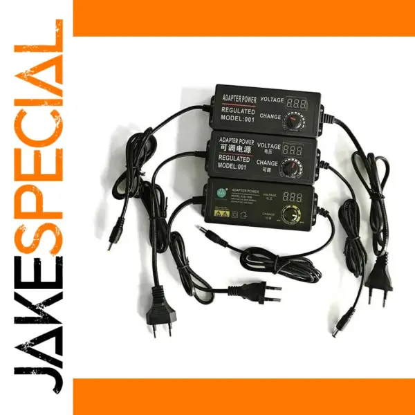Adjustable DC Power Adapter 1V-36V for LED Strips