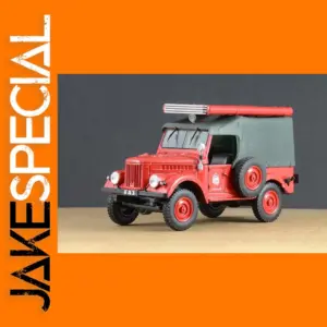 1/43 Scale GAZ-69 Soviet Fire Truck Model