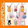 Aesthetic Cartoon Cat Acrylic Keychain Pendant