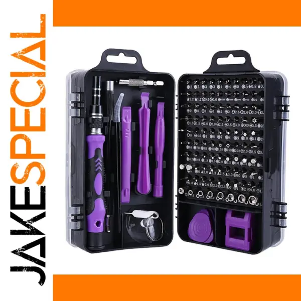115-in-1 Precision Screwdriver Set with Tools