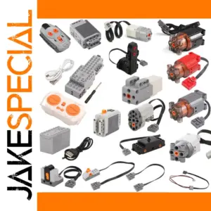 High-Tech Motors for LEGO Building Sets