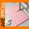 Memory Foam Non-Slip Cobblestone Bath Mat