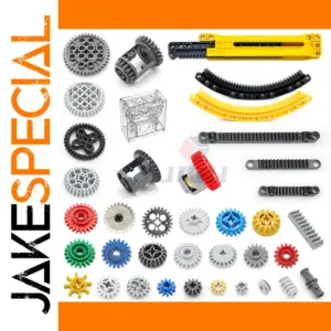 Technical Gear Building Block Set for Cars
