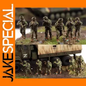 1:72 Scale Soviet Soldiers Model Figure Set