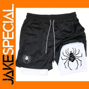 Anime Hunter x Hunter 2-in-1 Gym Shorts