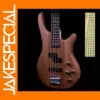 Four Strings Bass Fretboard Scale Sticker