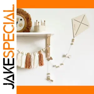 Nordic Wooden Kite Wall Decor for Kids Room