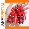 Deadpool Keychain Cute PVC Doll Figure