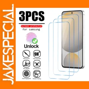 3PCS Tempered Glass Screen Protectors for Samsung