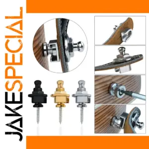Guitar Strap Lock Set for M-Size Guitars