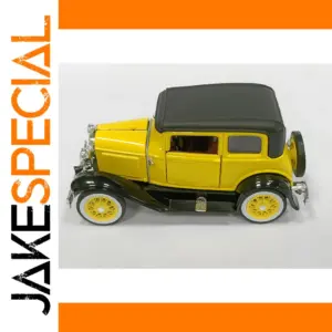 1/32 1930 Ford Model A Diecast Yellow Car