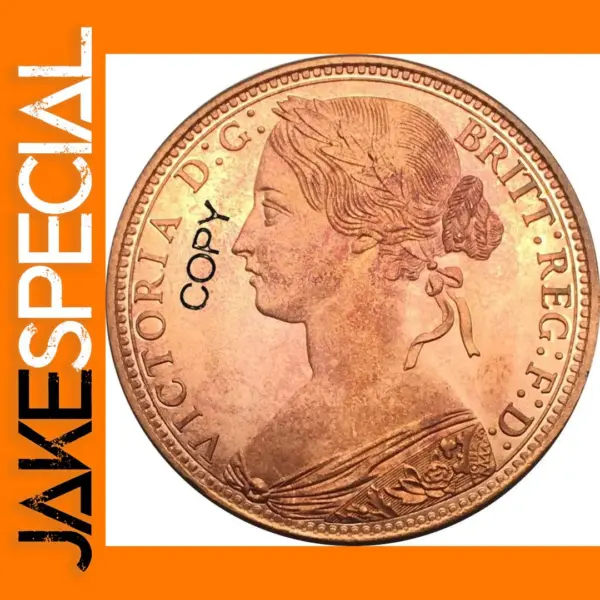 Victoria 1881 One Penny Replica Coin