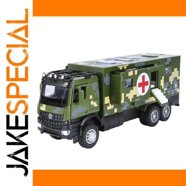 35 Alloy Rescue Medical Car Model for Collectors