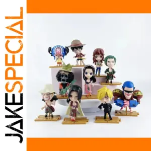 One Piece Anime PVC Figurine Set of 10