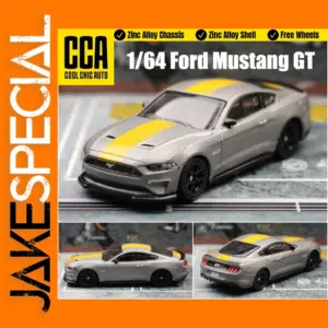 1/64 Scale Ford Mustang GT Diecast Model Car