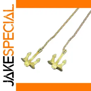 2pcs Metal Anchors with Chains for RC Ships
