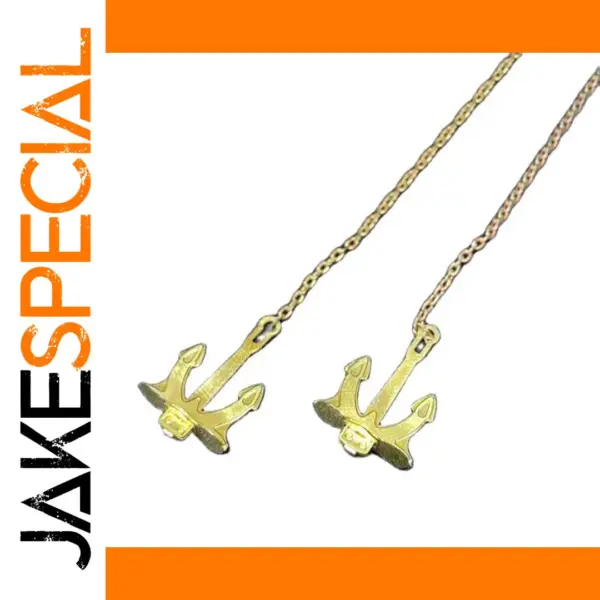 2pcs Metal Anchors with Chains for RC Ships